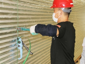 凈化板倉(cāng)庫實(shí)景